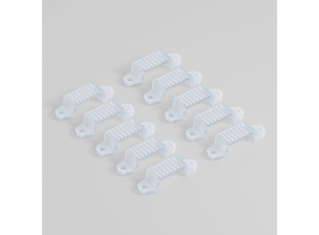 Крепеж для светодиодных лент LS014 220 В, LS015 220 В (10шт) Clip 220V 2835