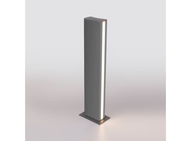 Ландшафтный светодиодный светильник Flat IP54 1538 TECHNO LED серый