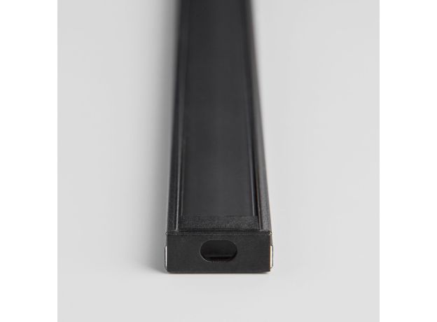 Накладной алюминиевый профиль для светодиодной ленты LL-2-ALP006