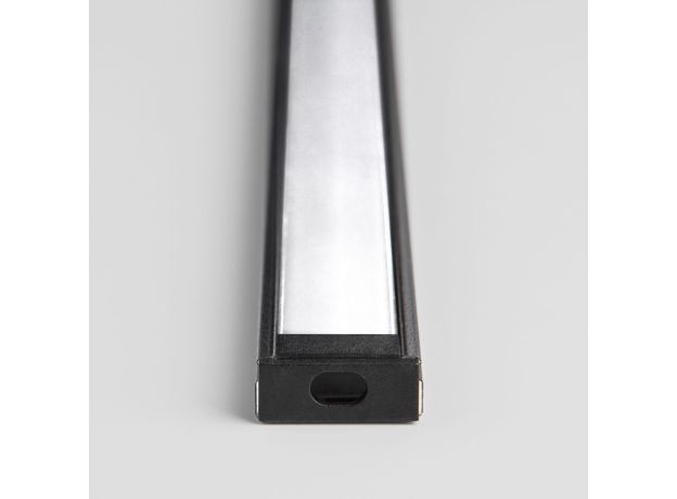 Накладной алюминиевый профиль для светодиодной ленты LL-2-ALP006