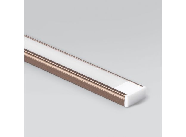 Накладной алюминиевый профиль для светодиодной ленты LL-2-ALP006