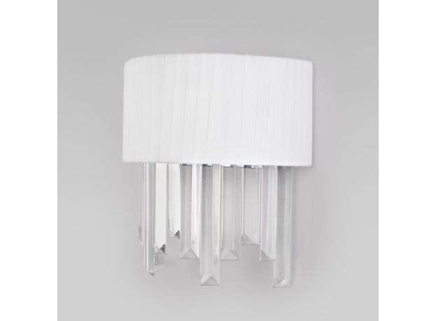 Бра с абажуром 10122/2 хром