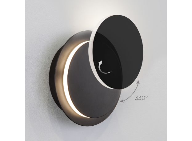 Настенный светодиодный светильник 40135/1 черный