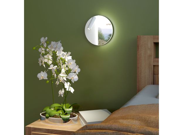 Настенный светодиодный светильник Drom LED 40105/LED белый/хром