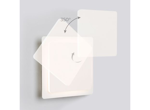 Настенный светодиодный светильник Screw LED 40136/1 белый