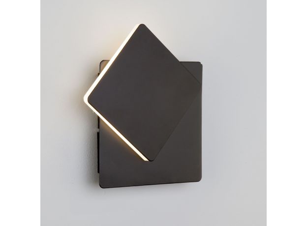 Настенный светодиодный светильник Screw LED 40136/1 черный