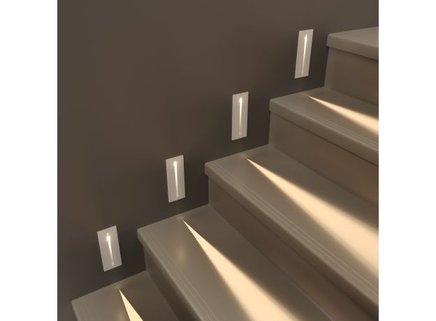 Подсветка для лестниц 40108/LED белый