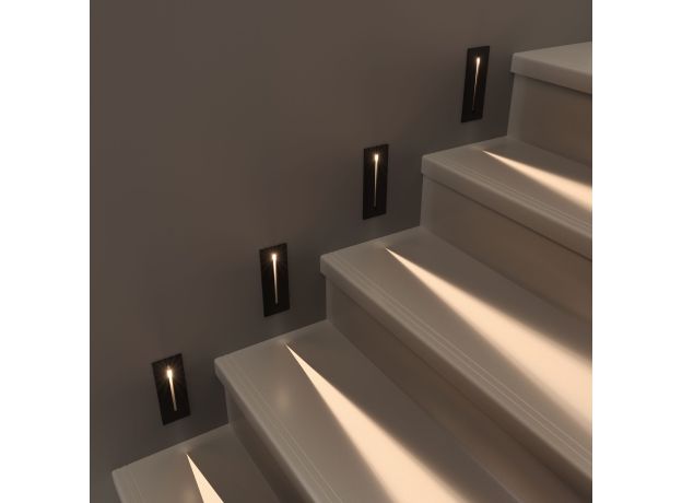 Подсветка для лестниц 40108/LED черный