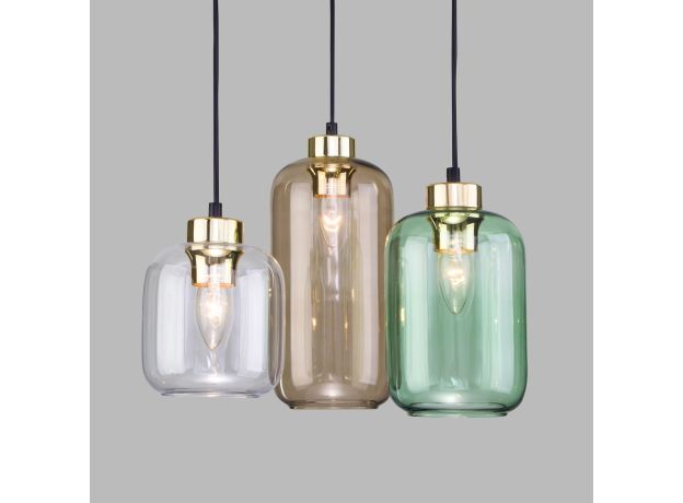 Подвесной светильник со стеклянным плафоном 3325 Marco Green