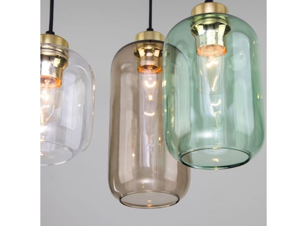 Подвесной светильник со стеклянным плафоном 3325 Marco Green