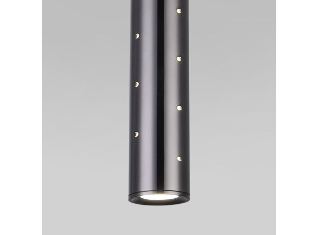 Подвесной светодиодный светильник 50214/1 LED черный жемчуг