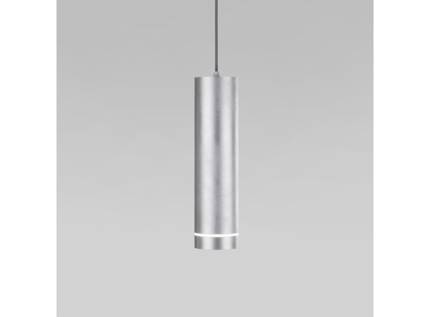 Подвесной светодиодный светильник DLR023 12W 4200K хром матовый