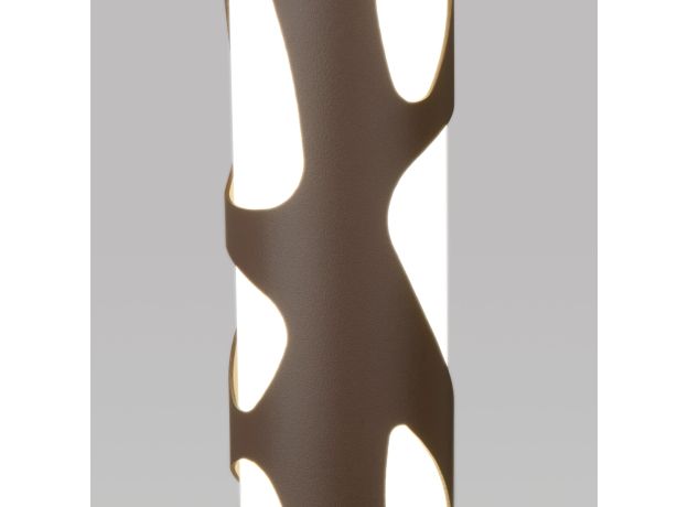 Подвесной светодиодный светильник DLR037 12W 4200K кофейный