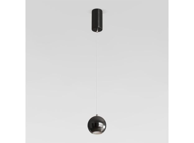 Подвесной светодиодный светильник 50215/1 LED черный жемчуг