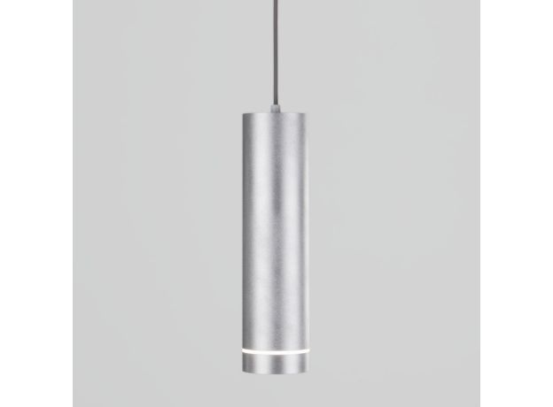 Подвесной светодиодный светильник DLR023 12W 4200K хром матовый