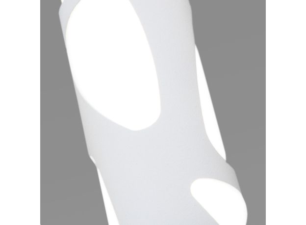 Подвесной акцентный светильник DLR037 12W 4200K белый матовый