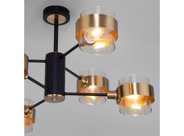 Потолочная люстра в стиле лофт 70127/6 черный