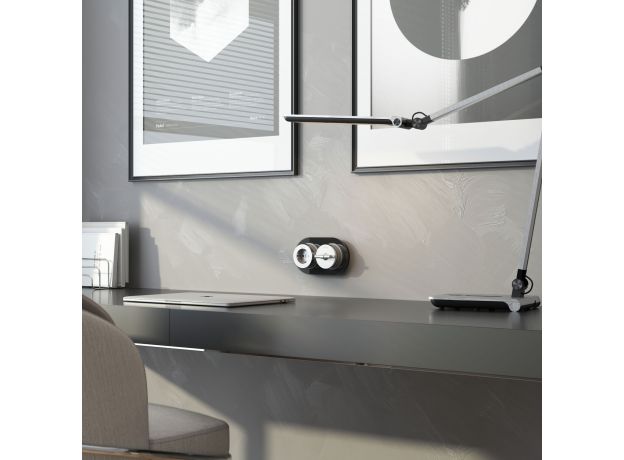 Розетка с заземлением Vintage серебро матовый/хром W5871054