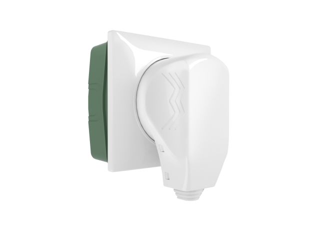 Силовая розетка с вилкой 32А 250В (белый) W1189201