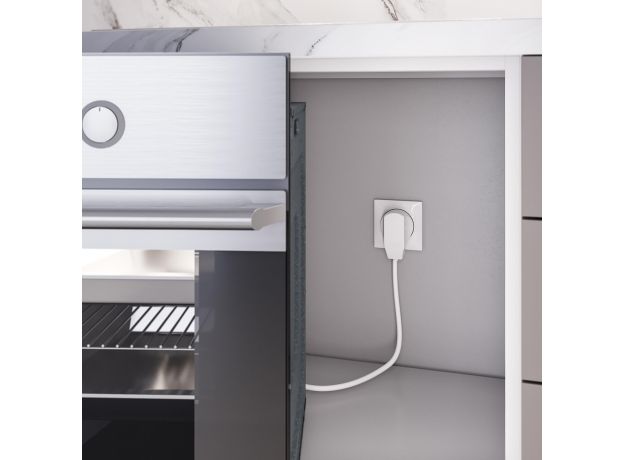 Силовая розетка с вилкой 32А 250В (белый) W1189201