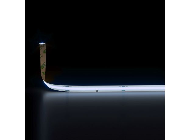 Светодиодная лента 24 В 11 Вт/м 352 Led/м COB IP20, холодный белый 6500K, 5 м Лента светодиодная 24V 11W 352Led COB IP20 холодный белый, 5м