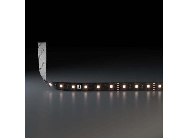 Светодиодная лента 24 В 14,4 Вт/м 60 Led/м 5050 IP20, тёплый белый 3300K, Black, 5 м Лента светодиодная 24V 14,4W 60Led 5050 IP20 тёплый белый, Black, 5м