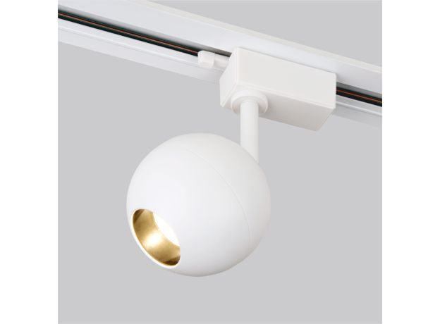 Трековый светодиодный светильник для однофазного шинопровода Ball Белый 12W 4200K LTB77