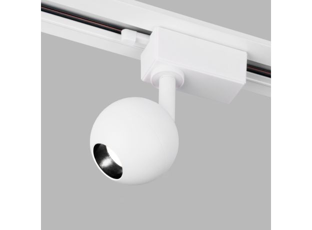 Трековый светодиодный светильник для однофазного шинопровода Ball Белый 8W 4200K LTB76