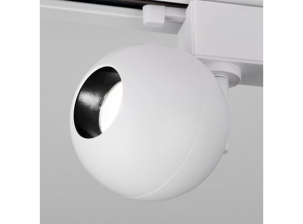 Трековый светодиодный светильник для однофазного шинопровода Ball Белый 8W 4200K LTB76