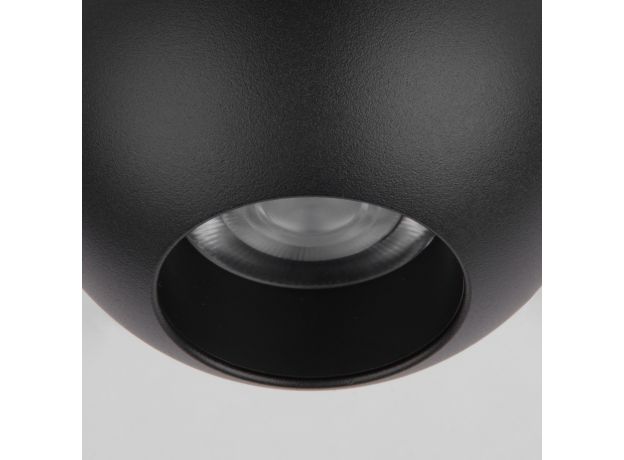 Трековый светодиодный светильник для однофазного шинопровода Ball Черный 12W 4200K LTB77