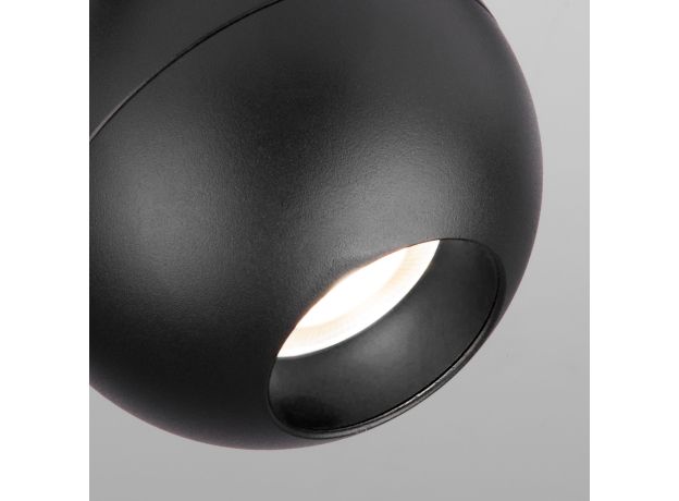 Трековый светодиодный светильник для однофазного шинопровода Ball Черный 8W 4200K LTB76
