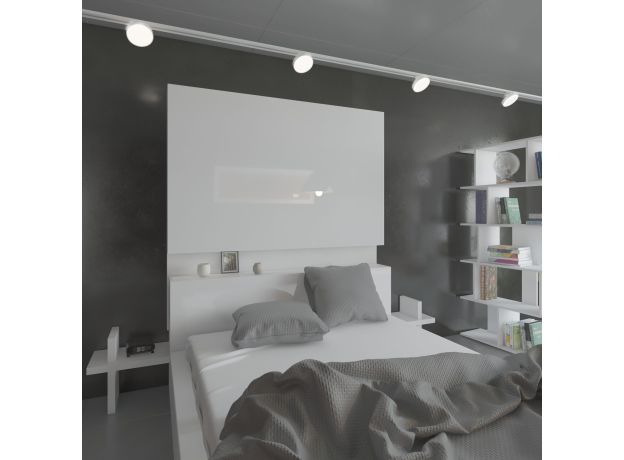 Трековый светодиодный светильник для однофазного шинопровода Pila Белый 12W 4200K 85078/01