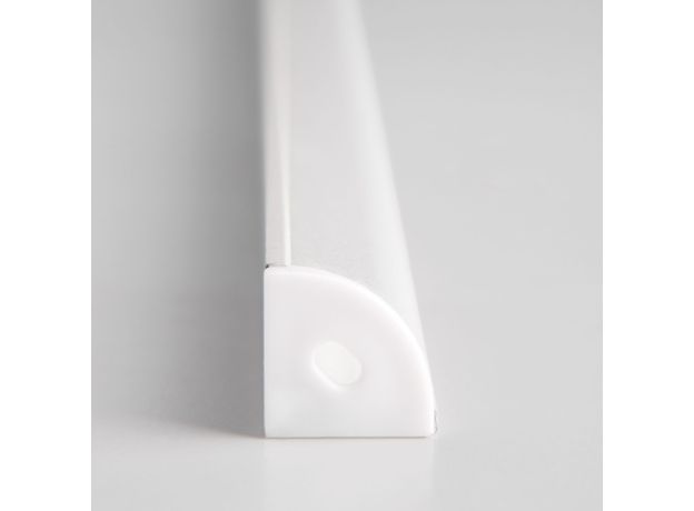 Угловой алюминиевый профиль для светодиодной ленты LL-2-ALP008