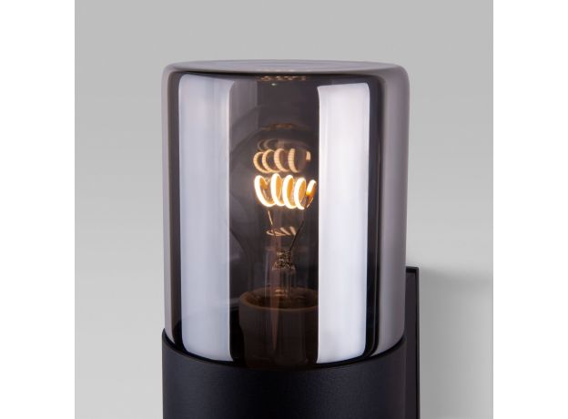 Уличный настенный светильник Roil чёрный IP54 35125/D