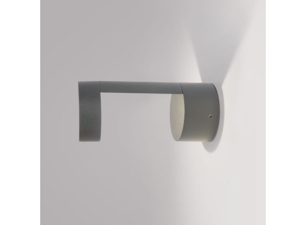 Уличный настенный светодиодный светильник Nimbus IP54 1540 TECHNO LED серый