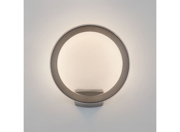 Уличный настенный светодиодный светильник Ring IP54 1710 TECHNO LED серый