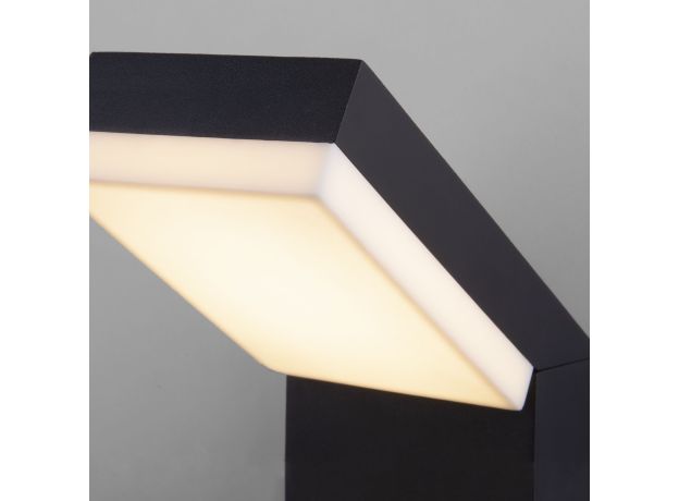 Уличный настенный светодиодный светильник Sensor IP54 с датчиком движения 1541 TECHNO LED черный