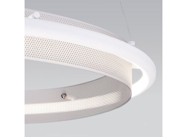 Умный подвесной светильник 90241/1 белый/ серебро Smart