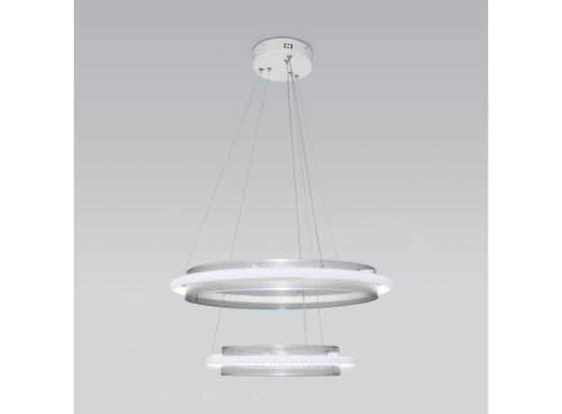 Умный подвесной светильник 90241/2 белый/ серебро Smart