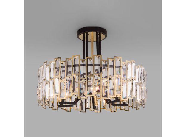 Умный потолочный светильник с хрусталем 339/5 Strotskis Smart (313/5)