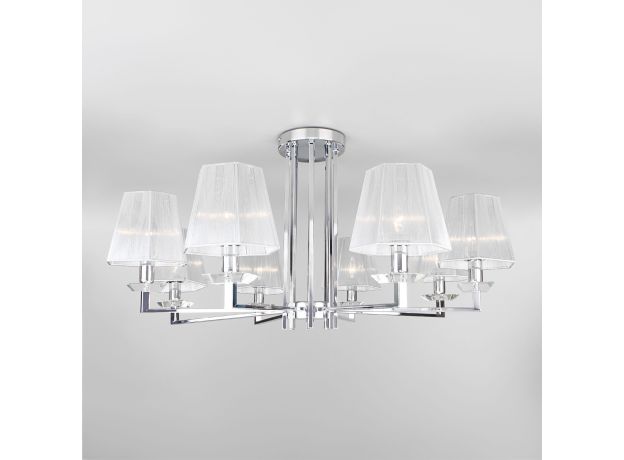 Умный потолочный светильник 60125/8 хром Smart