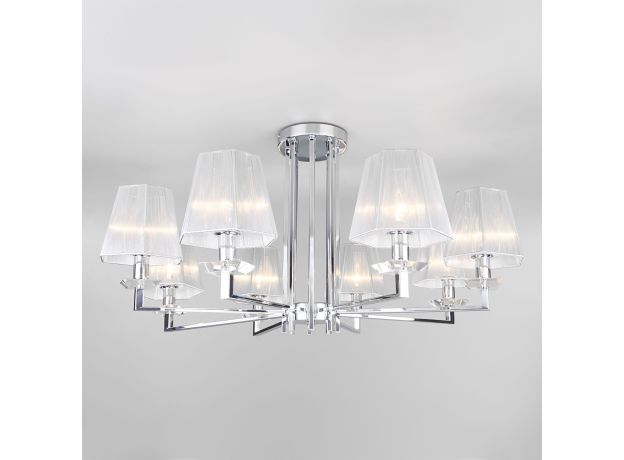 Умный потолочный светильник 60125/8 хром Smart