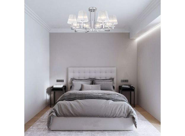 Умный потолочный светильник 60125/8 хром Smart