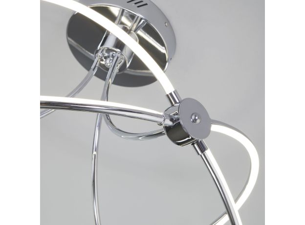 Умный потолочный светильник Eurosvet Petto 90246/6 90246/6 хром Smart