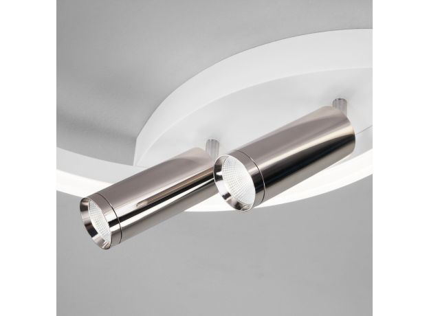 Умный потолочный светильник Eurosvet Luminari 90247/3 90247/3 белый/хром Smart