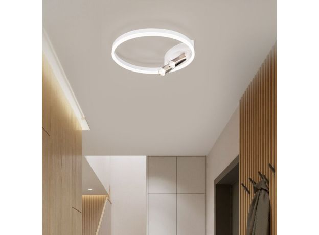 Умный потолочный светильник Eurosvet Luminari 90247/3 90247/3 белый/хром Smart