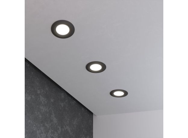 Встраиваемый точечный светильник 110 MR16 черный