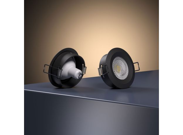 Встраиваемый точечный светильник 110 MR16 черный