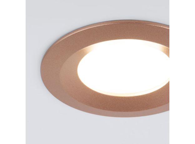 Встраиваемый точечный светильник 110 MR16 золотой