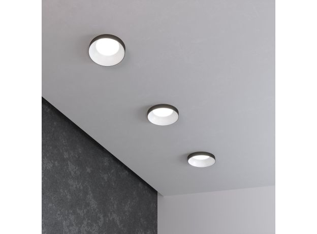 Встраиваемый точечный светильник 112 MR16 белый/черный